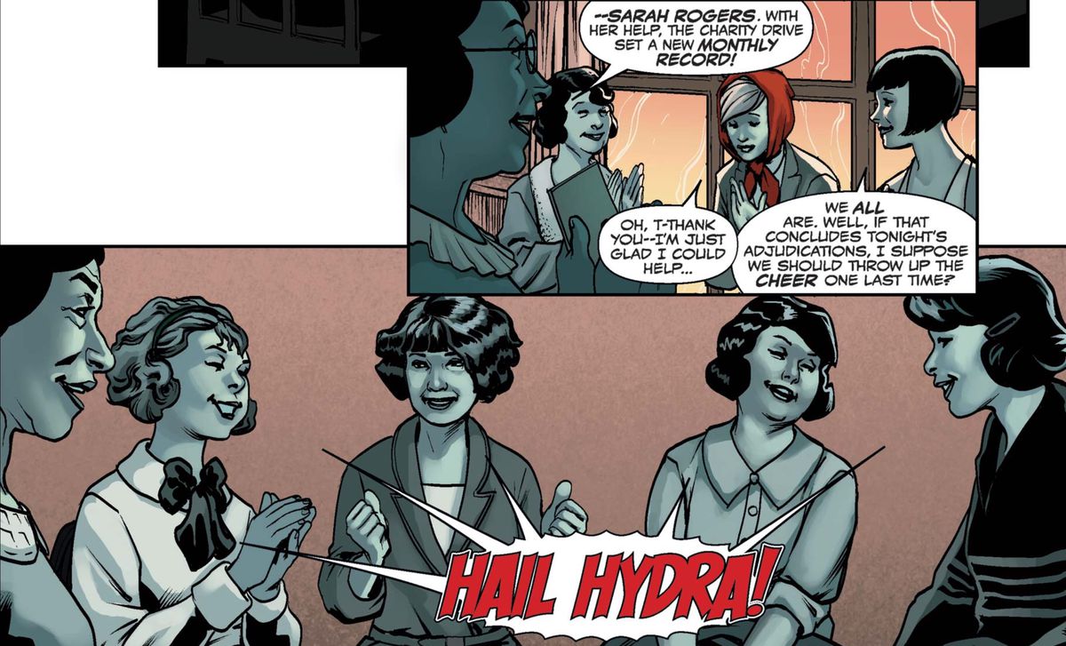 Captain America: Steve Rogers #3 - hail Hydra