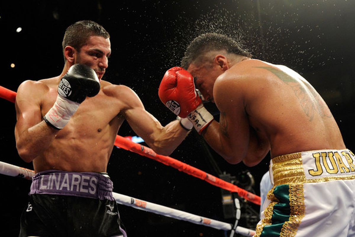 Will Jorge Linares's cuts become a serious liability against limited competition? (Photo by Ethan Miller/Getty Images)