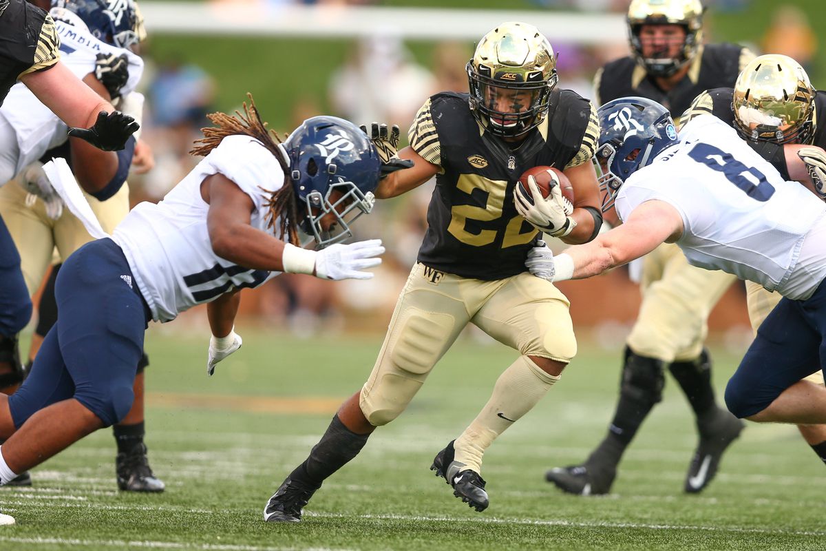 NCAA Football: Rice at Wake Forest