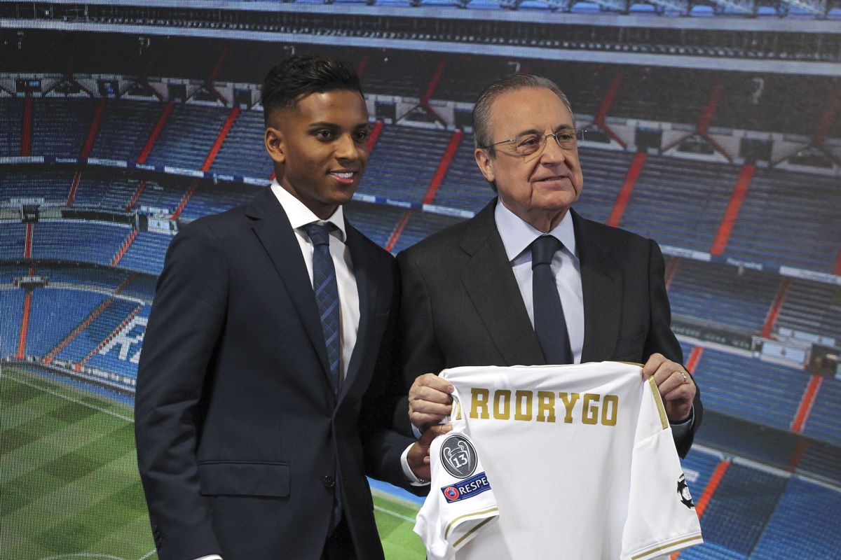 Rodrygo Is Presented As New Real Madrid Player