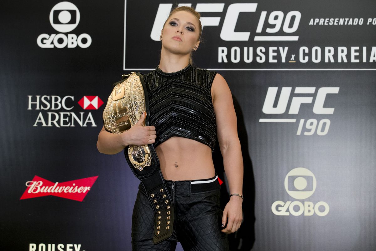 Ronda Rousey will defend her UFC title in the main event of UFC 190 on Saturday night.