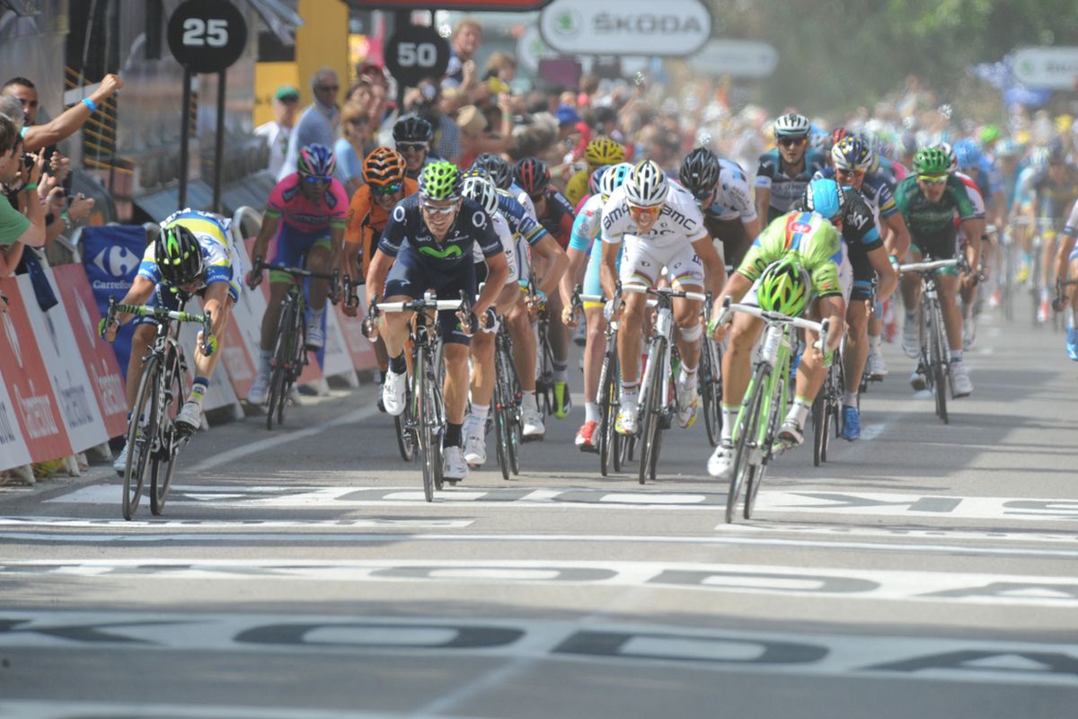 The sprint on Stage 5 may resemble the one from two days prior.