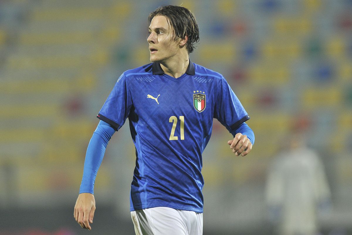 Nicolò Fagioli Italy U21 player, during the friendly match...