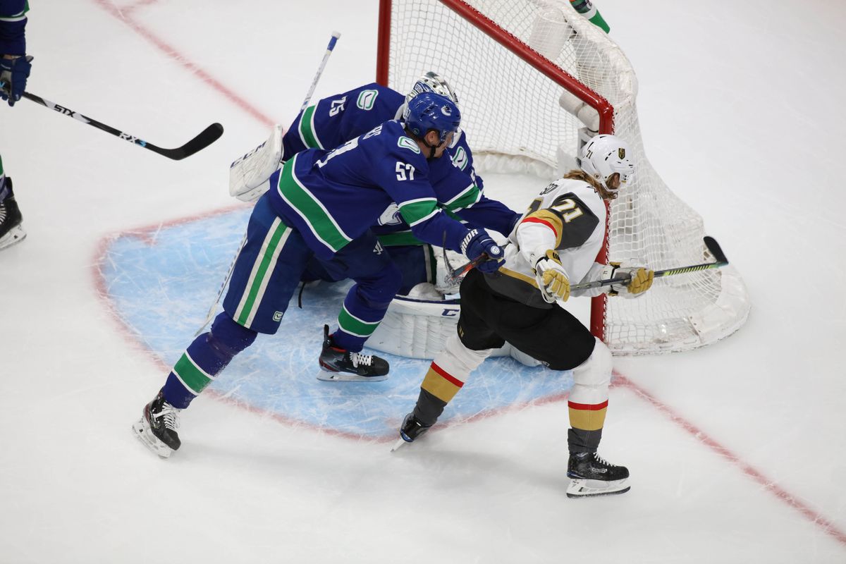 NHL: Stanley Cup Playoffs-Vegas Golden Knights at Vancouver Canucks