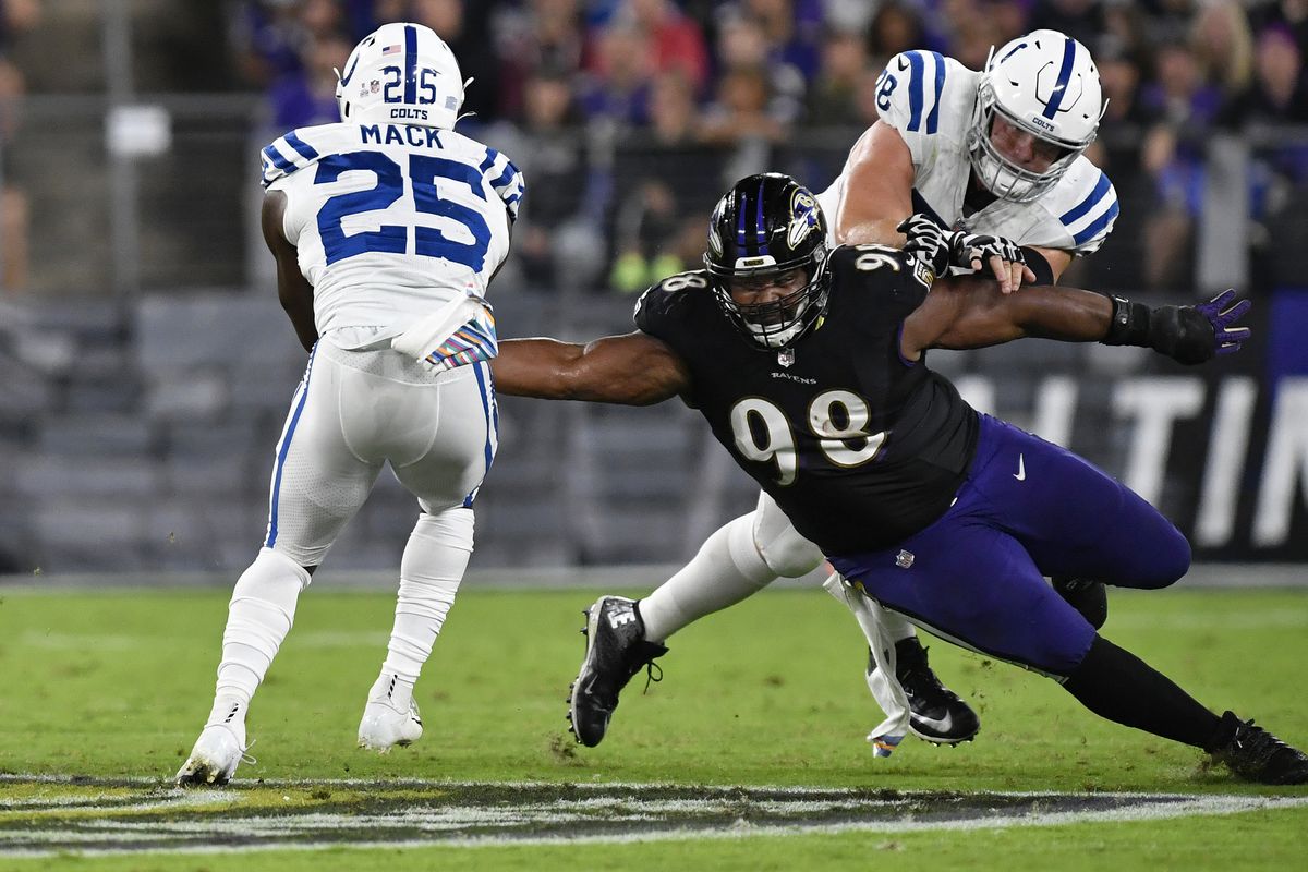 NFL: OCT 11 Colts at Ravens