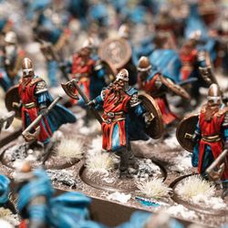 A massive army for <a class="ql-link" href="https://www.polygon.com/2017/7/3/15905720/game-of-thrones-miniatures-game-kickstarter-song-of-ice-and-fire" target="_blank"><em>A Song of Ice and Fire: Tabletop Miniatures</em></a><em> Game </em>from CMON.