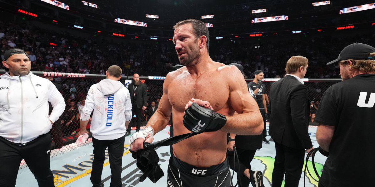 Luke Rockhold says he will never fully close the door on a potential return...