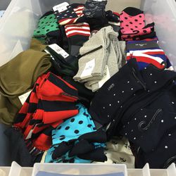 Socks, one pair for $7 or three for $20