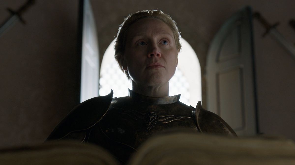 Game of Thrones S08E06 Brienne book