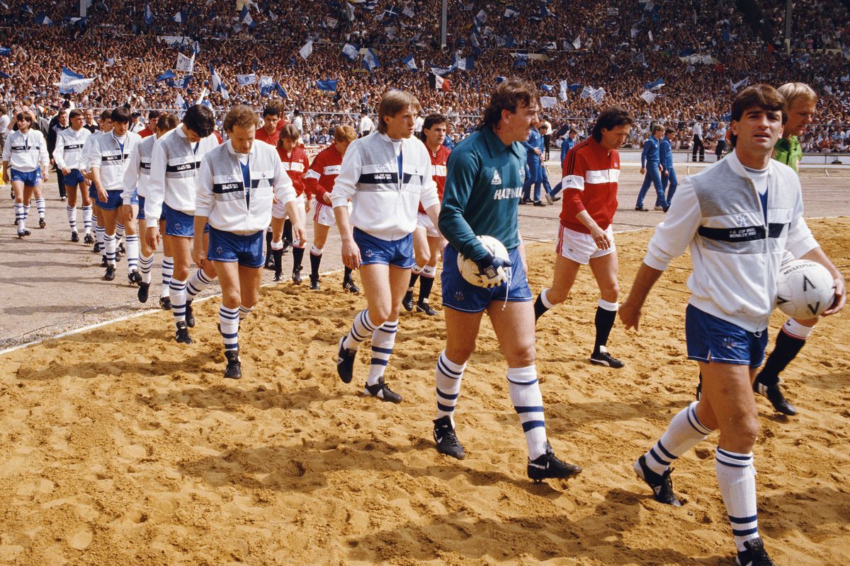 1985 FA Cup Final Manchester United v Everton