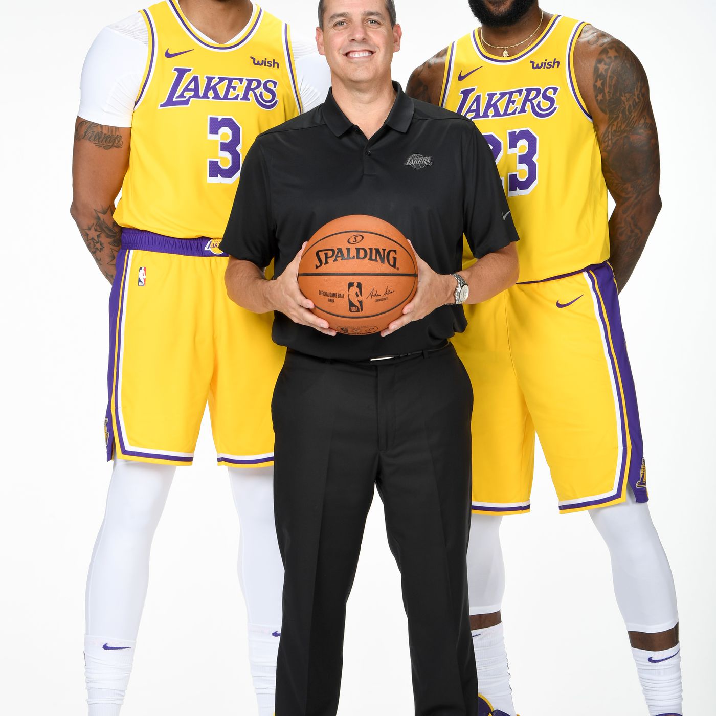 Lakers News Frank Vogel Believes Lebron James And Anthony.