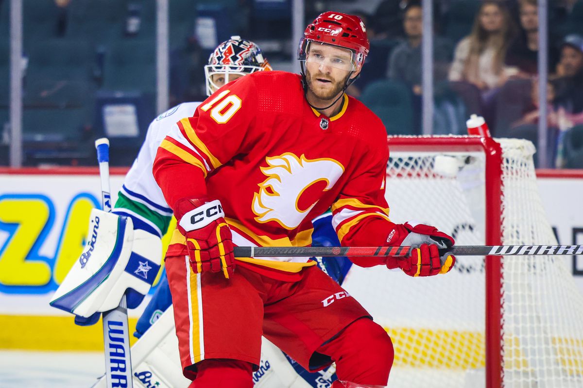 NHL: Preseason-Vancouver Canucks at Calgary Flames