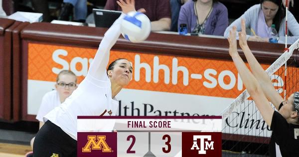 MN vs TAM - Gopher Volleyball 2015