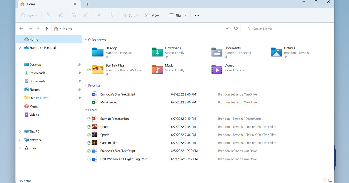 Novas guias do File Explorer no Windows 11 estão chegando ao lançamento