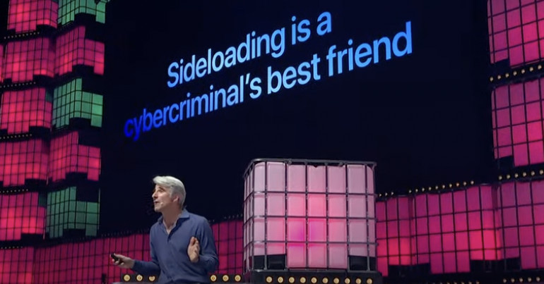 ‘Sideloading is a cyber criminal’s best friend,’ according to Apple’s software c..