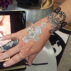 Boston-based <a href="http://www.blacklaceskinjewelry.com">Black Lace Skin Jewelry</a> offered Game of Thrones-inspired temporary skin accessories decked out with Swarovski crystals, which retails for $38 and up.