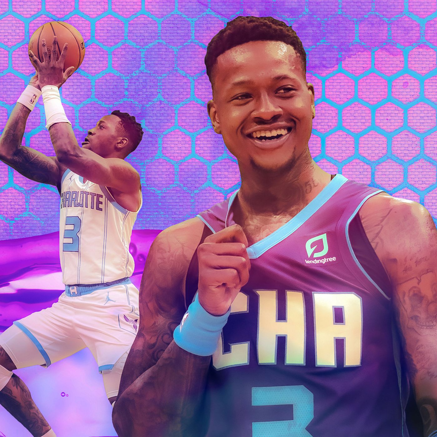 terry rozier charlotte hornets jersey