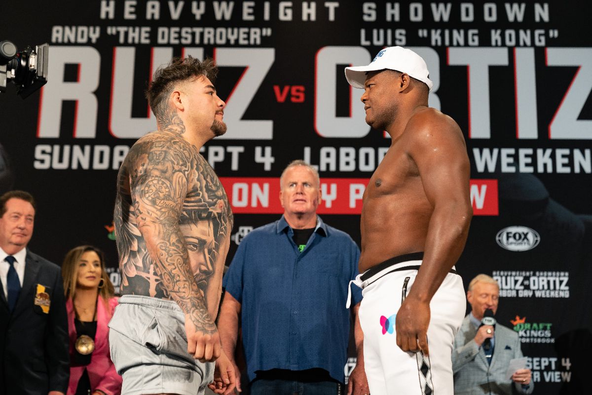 Andy Ruiz Jr and Luis Ortiz meet in a PPV main event tonight from Los Angeles