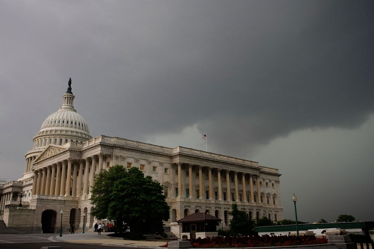 Severe Weather Hits Washington DC
