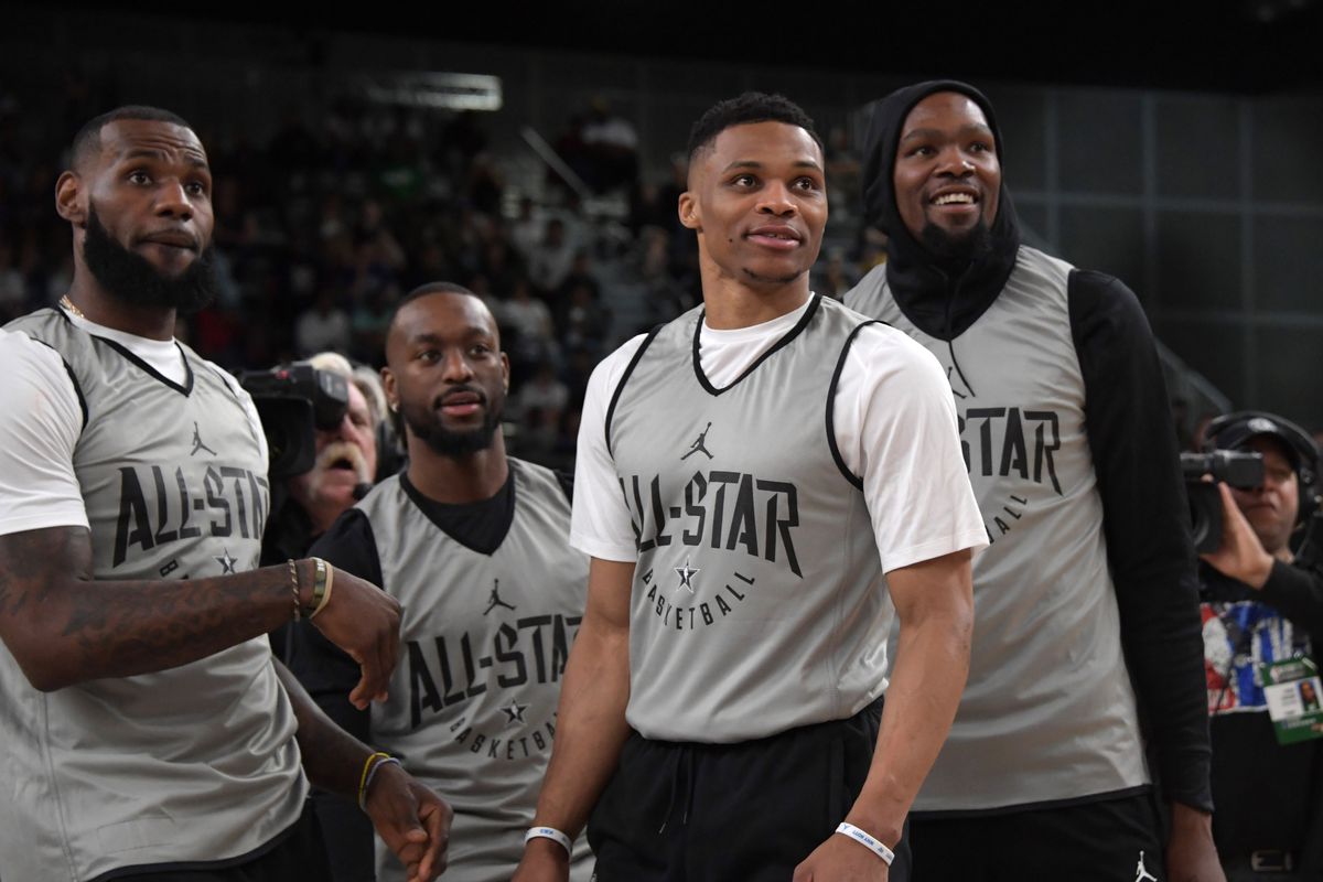NBA: All Star Game-Team LeBron Practice