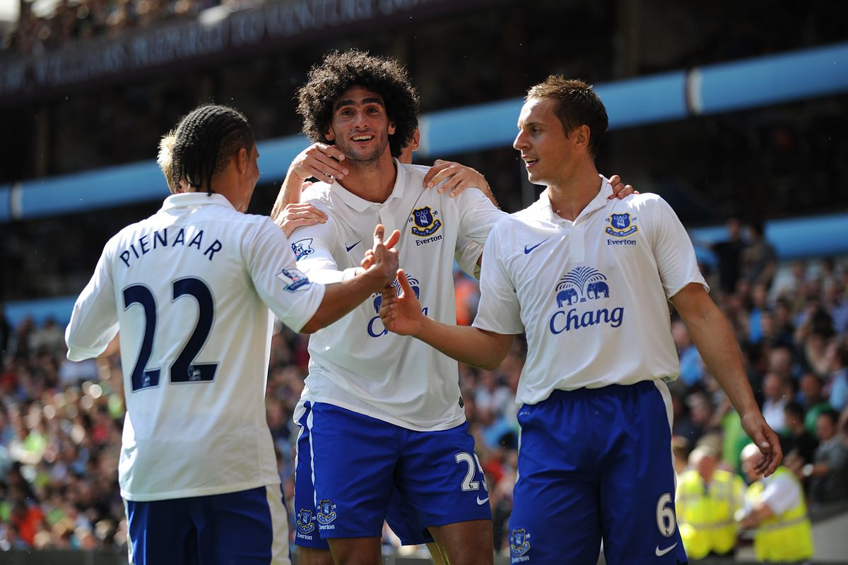 Soccer - Barclays Premier League - Aston Villa v Everton - Villa Park