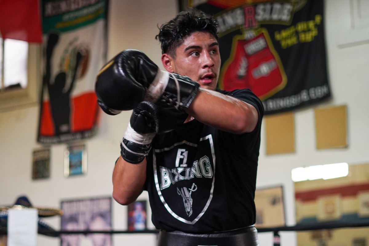 Elijah Garcia is hoping a spotlight on the Davis vs Garcia card will take him to bigger fights