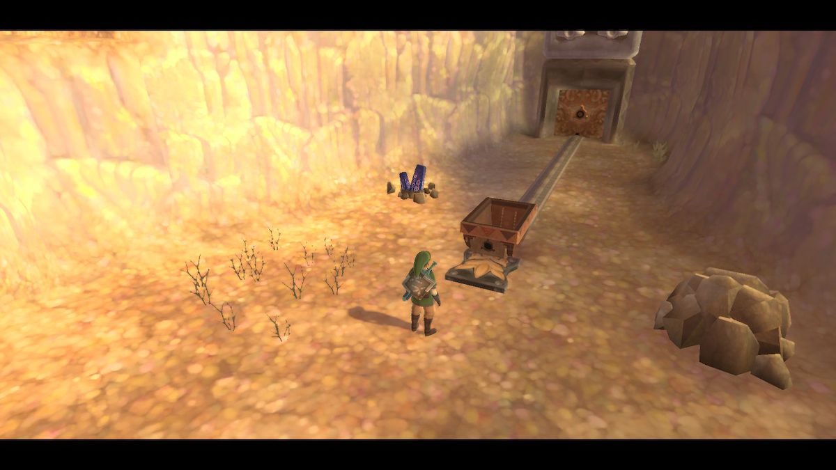 Lanaryu Desert in The Legend of Zelda: Skyward Sword HD
