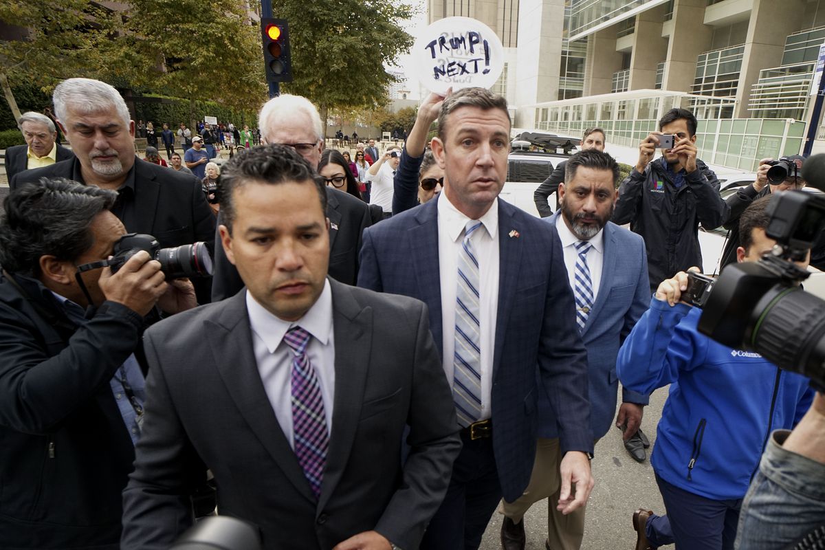 Rep. Duncan Hunter Pleads Guilty To Misusing Campaign Funds