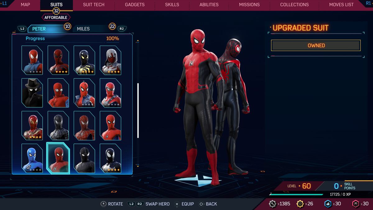 The Upgraded Suit