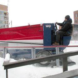 The Zamboni happened to come by while I was there last week