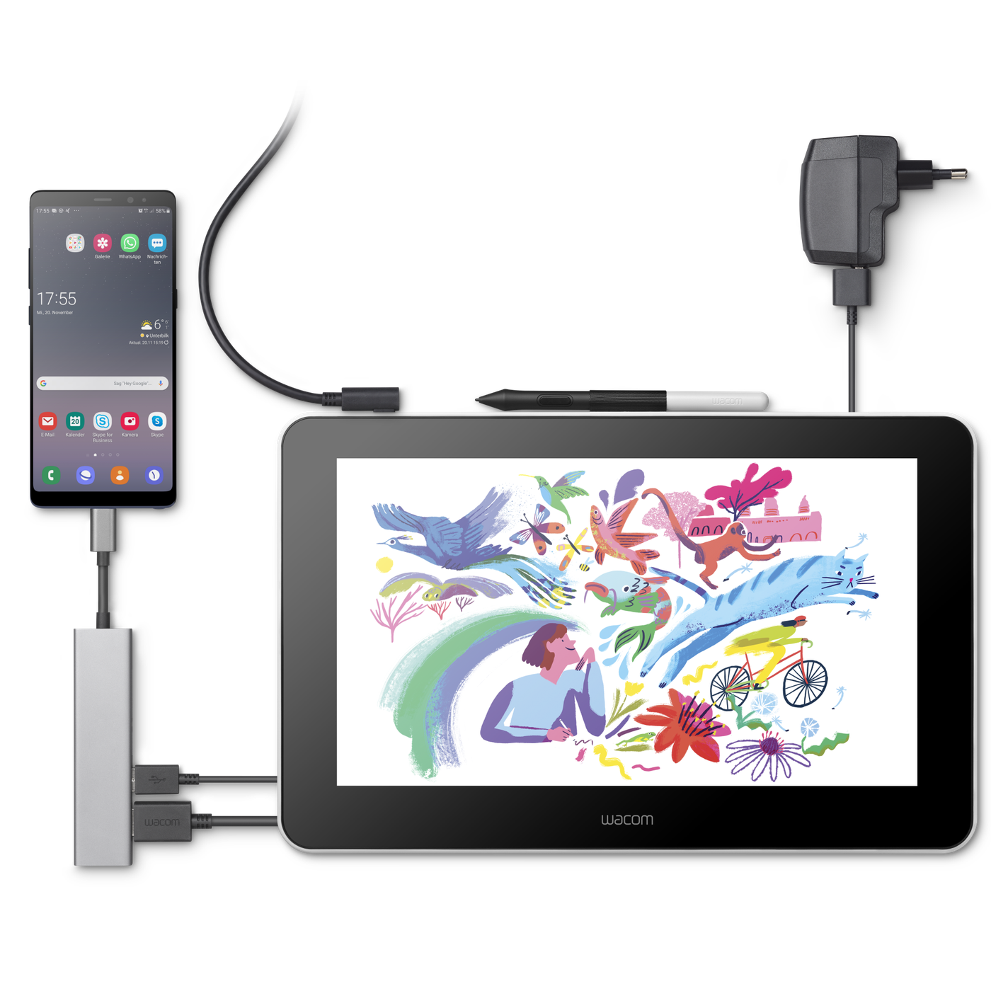Treasure Regularly retort Wacom's $400 tablet is its most affordable yet, and adds Android  compatibility - The Verge