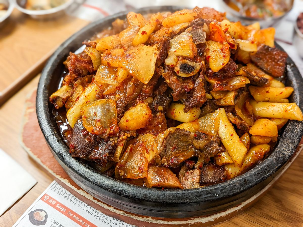 For a literal mountain of Korean comfort food: Sun Nong Dan.