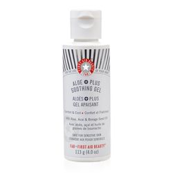 <b>First Aid Beauty</b> Aloe+ Soothing Gel, <a href="http://www.firstaidbeauty.com/categories/shop-by-concern/sun-protection/aloeplus.html">$20</a>