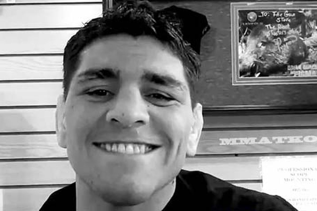 Pictured: Nick Diaz.