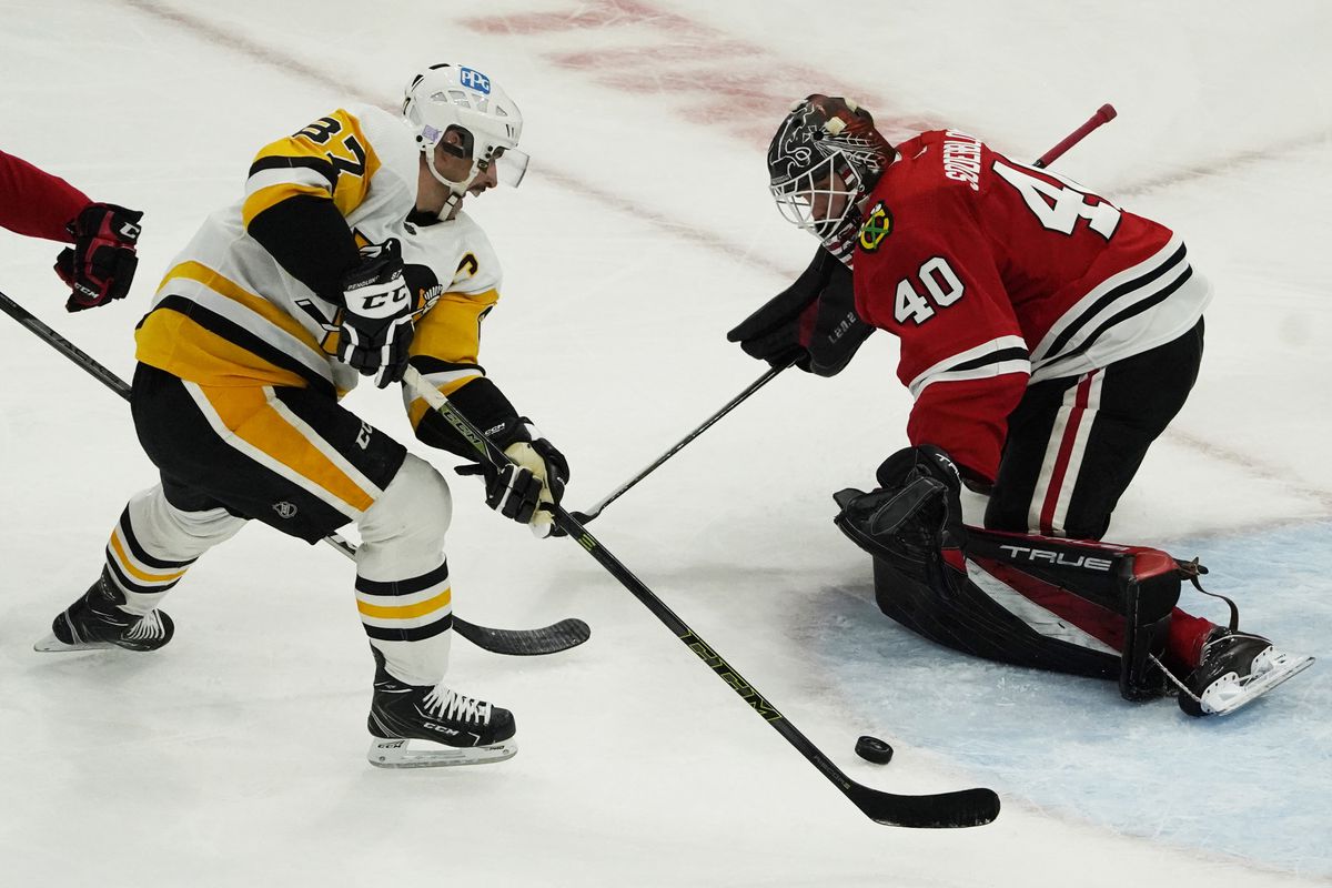 NHL: Pittsburgh Penguins at Chicago Blackhawks