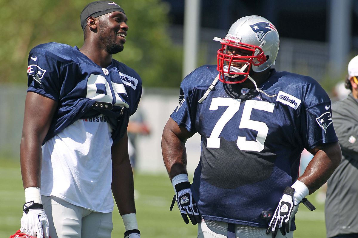 Vince Wilfork is happy about the progress of the defense so far