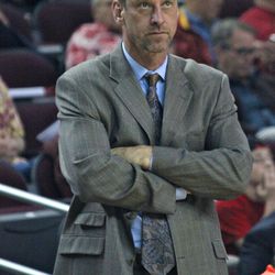 Utah head coach Larry Krystkowiak.