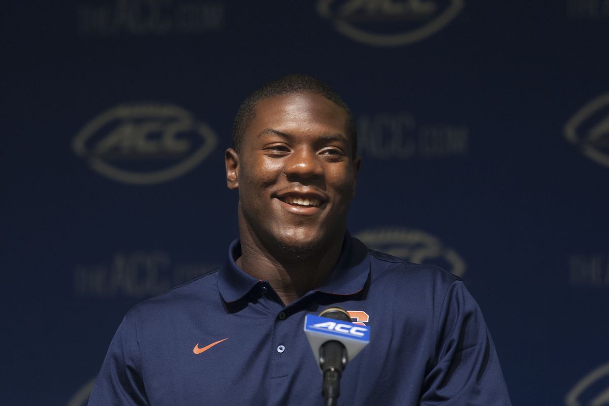 Syracuse LB Zaire Franklin at ACC Media Day