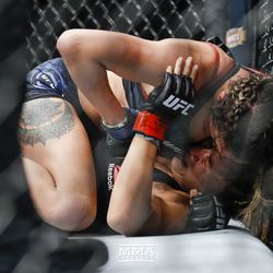 Tatiana Suarez battles Carla Esparza at UFC 228.