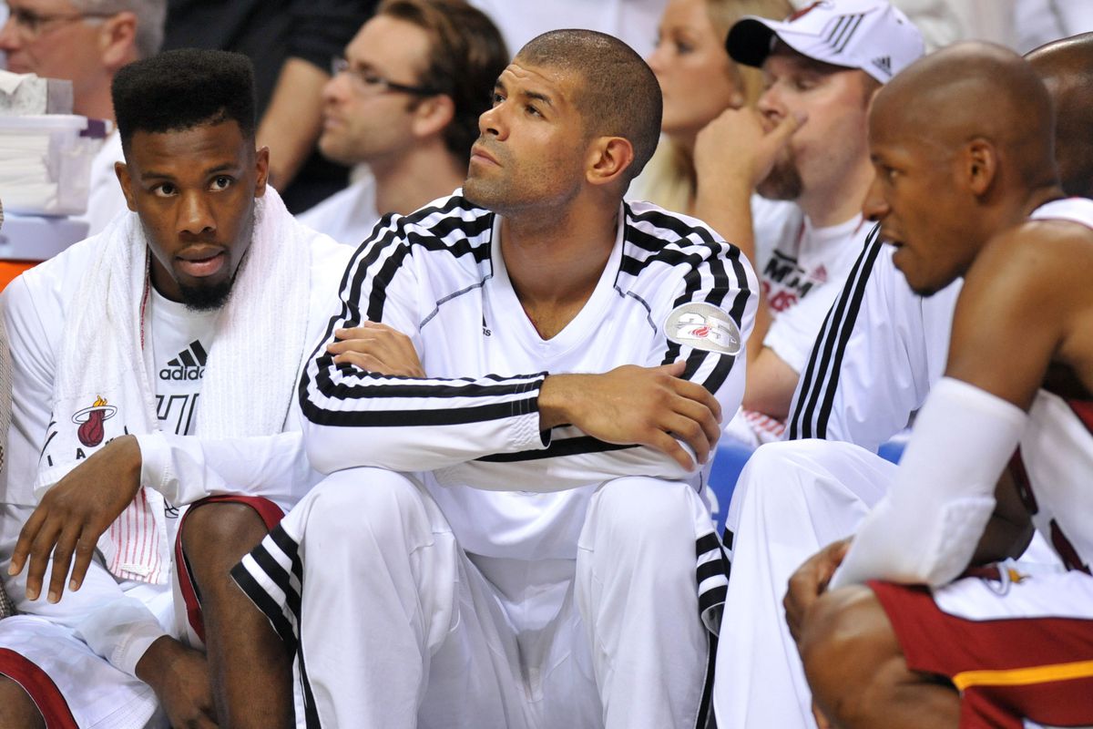 Shane Battier had his first playoff DNP-CD in Game 7