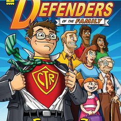 "Defenders of the Family" is by Benjamin Hyrum White with illustrations by Jay Fontano.