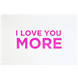 Greer - Gilah Press I Love You More ($5)