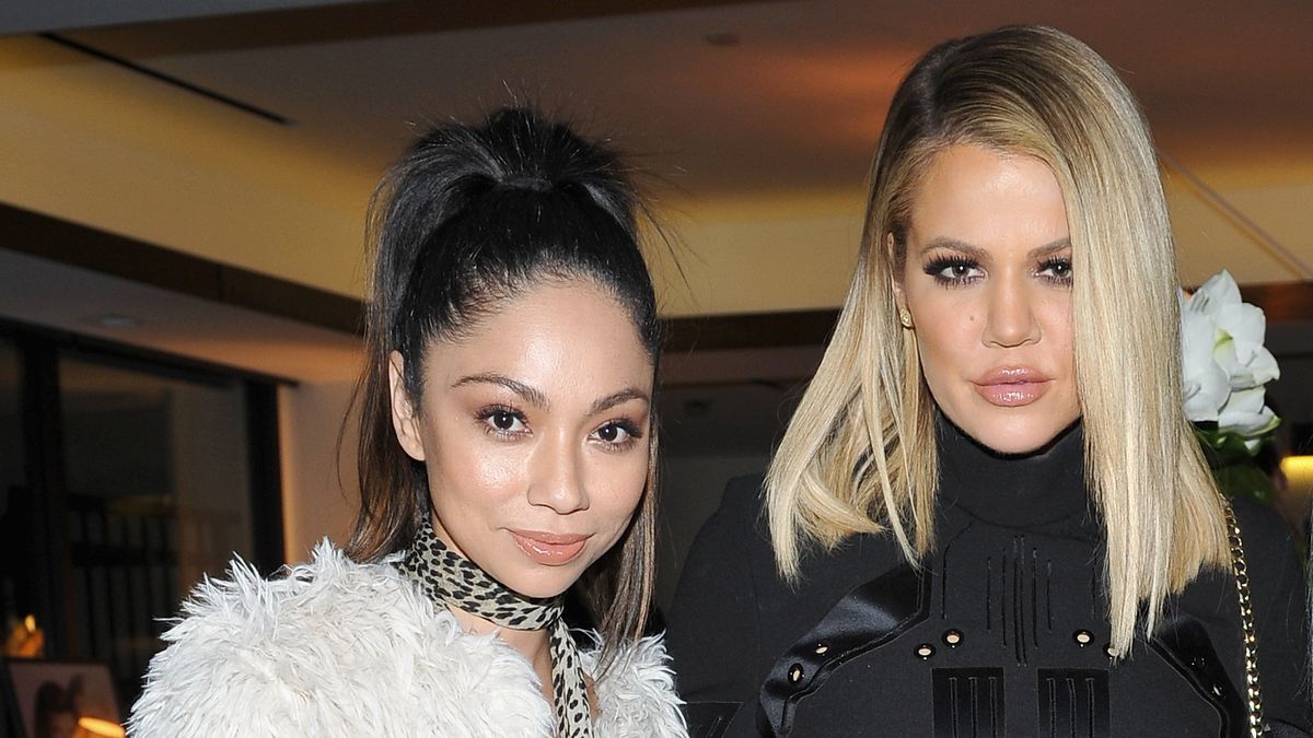 Monica Rose and Khloé Kardashian at an event in November 2015.