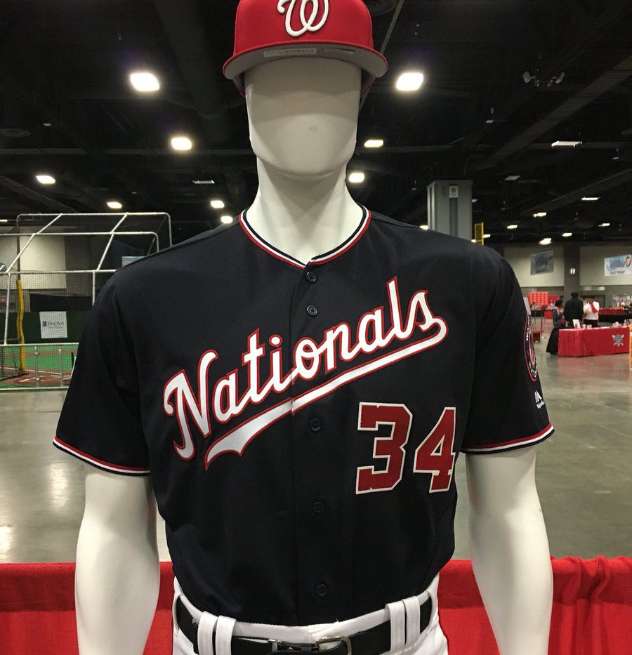 washington nationals baseball uniforms