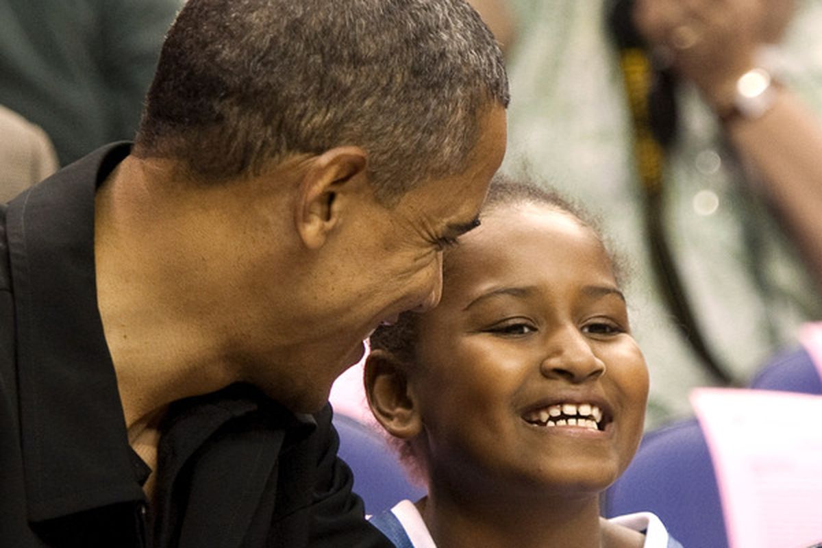 Rashanda McCants fondest memory - meeting President Barack Obama, with his daughter Sasha at the Shock/Mystics game