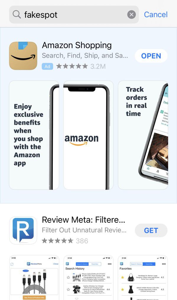 Amazon just got Fakespot booted off Apple’s iOS App Store