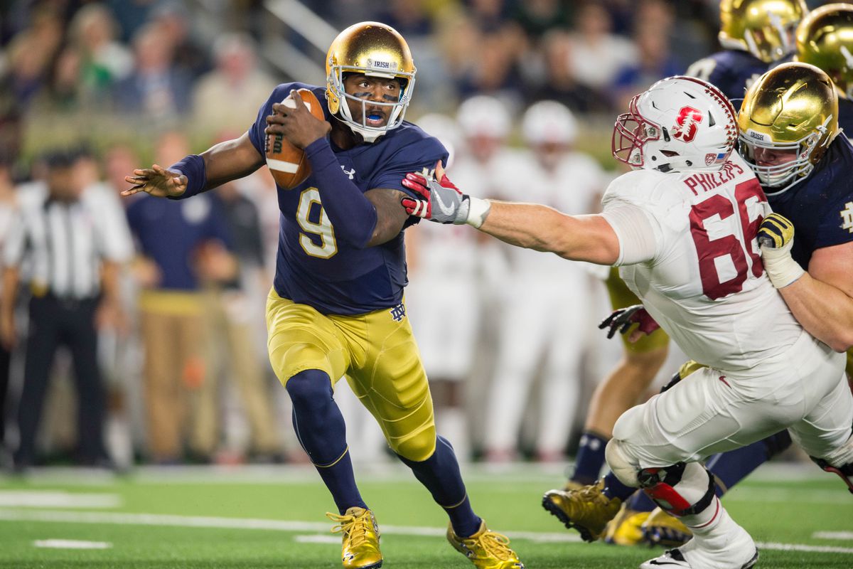 NCAA Football: Stanford at Notre Dame