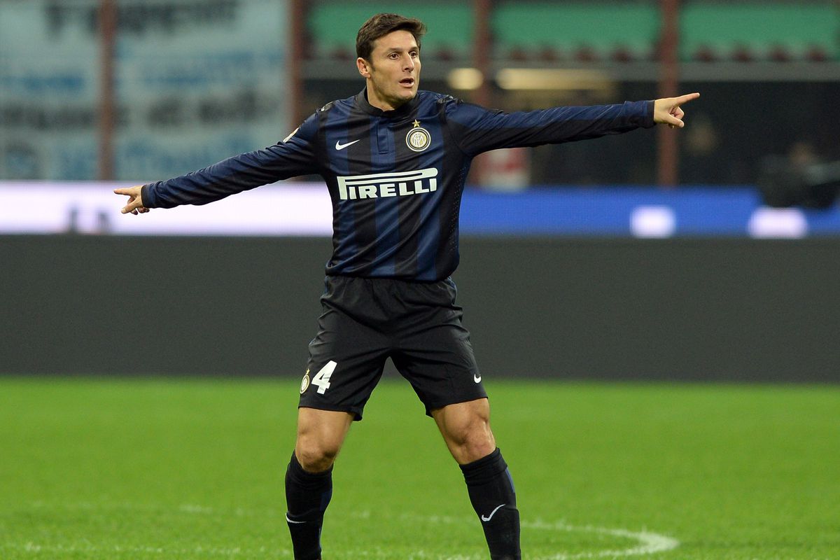 Captain Javier Zanetti back from injury to lead Inter to victory