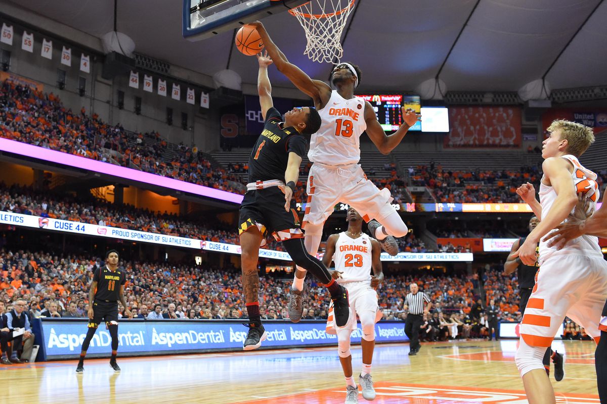 NCAA Basketball: Maryland at Syracuse