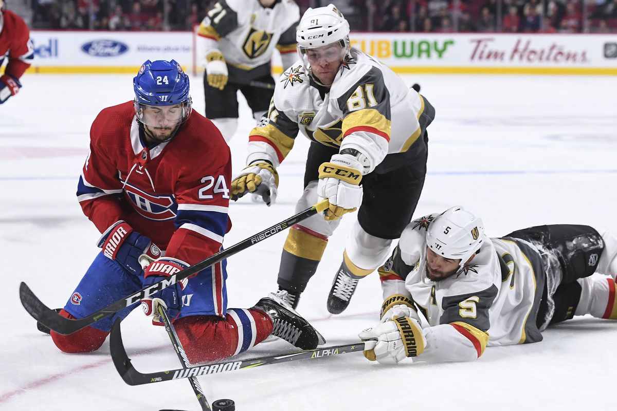 Vegas Golden Knights v Montreal Canadiens
